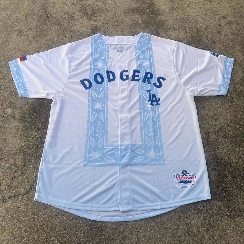 Los Angeles Dodgers Filipino Heritage Night Jersey Size XL